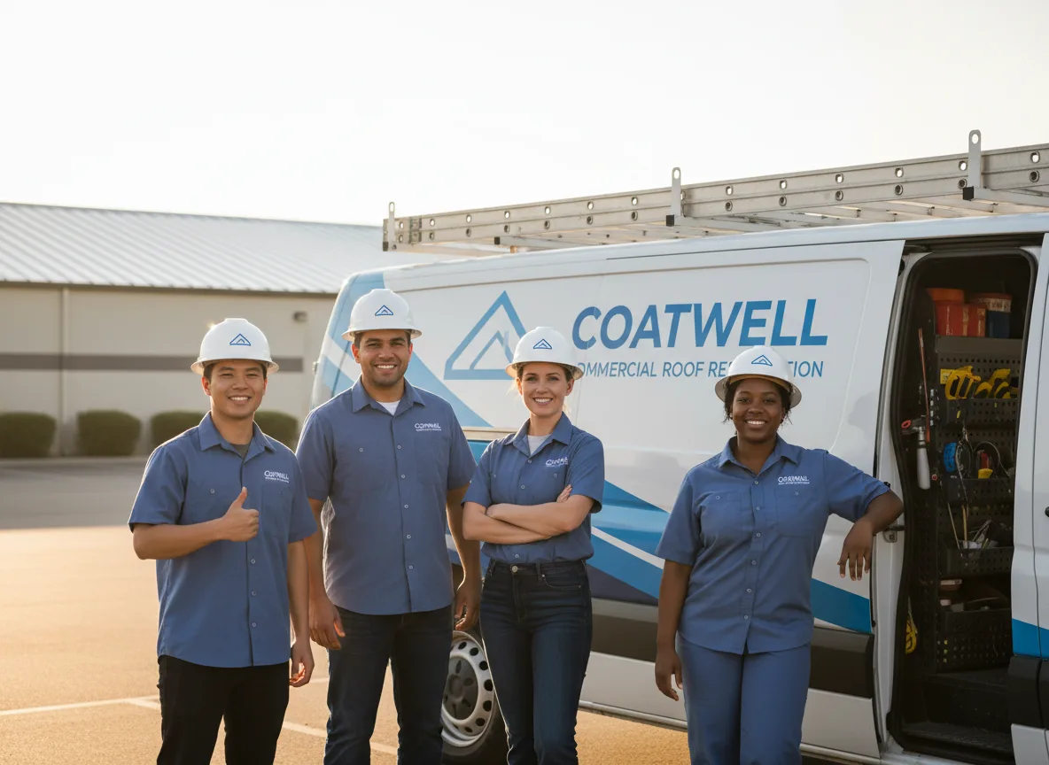 Commercial roof coating company in Lyle, WA